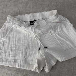 GAP Linen Blend High Waste Short